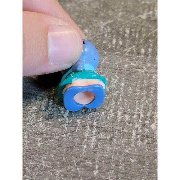 Mini purple ponytail girl woman mom toy figure - Picture 4 of 4